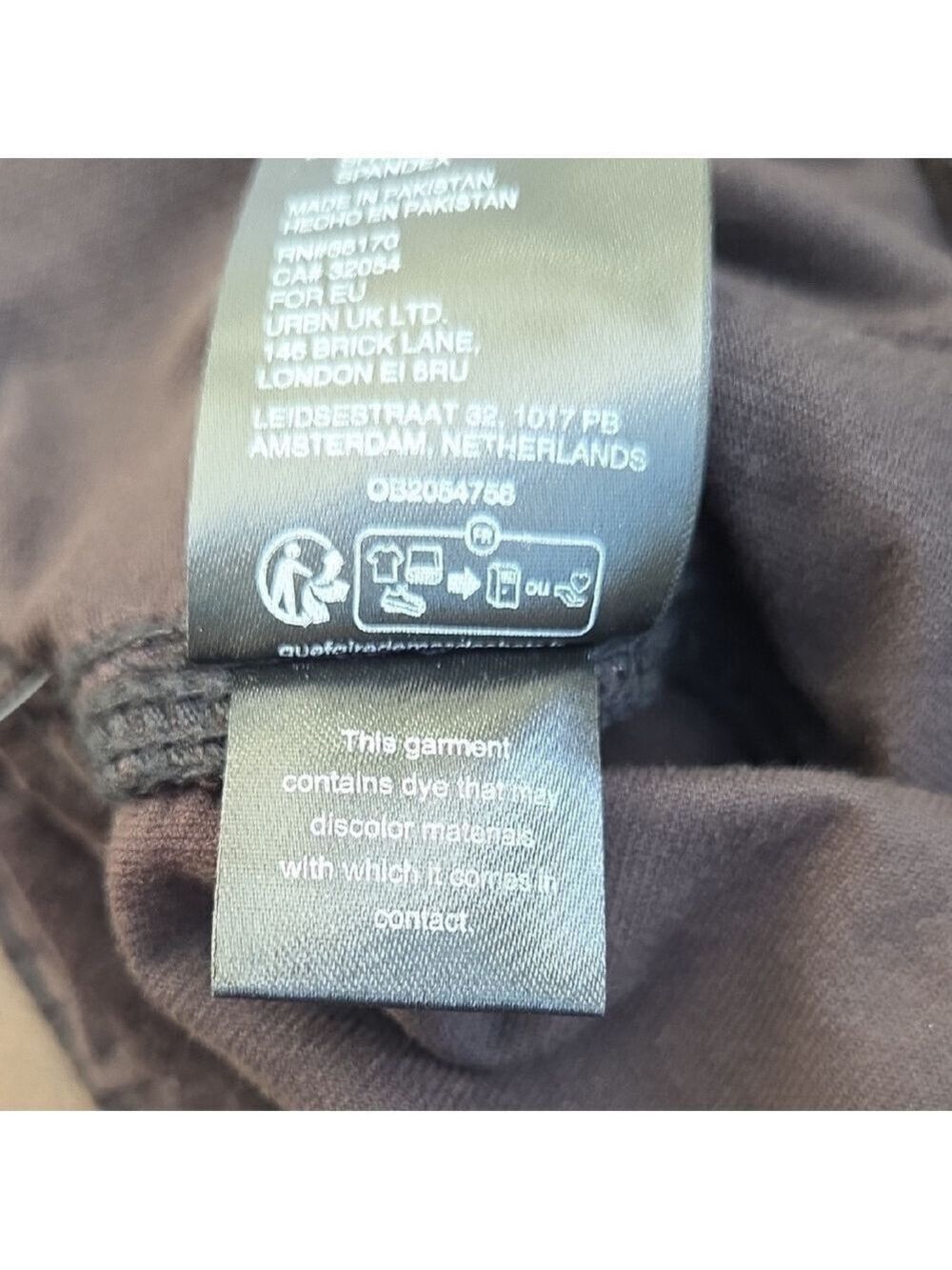 NwOT Never Worn Free People Womens Velvety 12 Pants in Chocolate Brown - Picture 13 of 14